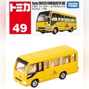 Takara‎ Tomy 1/89 Tomica No.49
Toyota COASTER KINDERGARTEN
BUS New JP